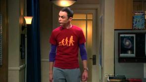 Sheldon's Robot Evolution Shirt