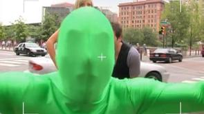 Charlie's Green Man Suit