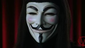 V's Guy Fawkes Mask