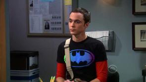Sheldon's Gradient Batman Shirt