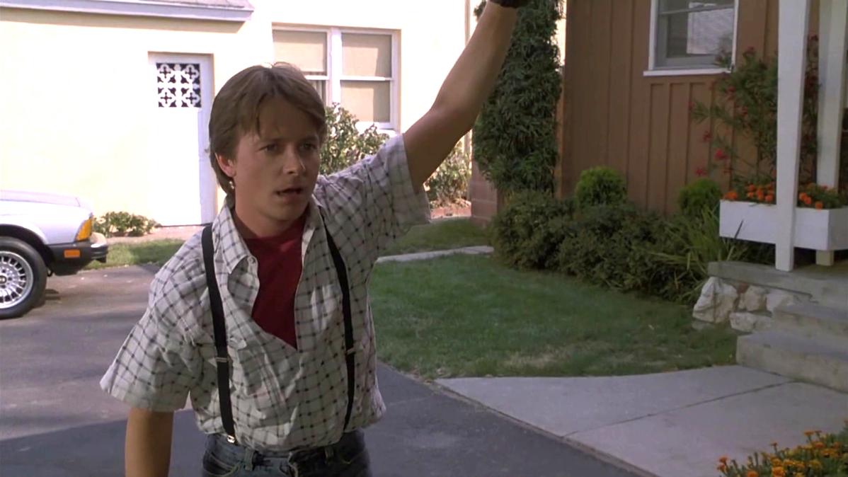 marty mcfly western shirt