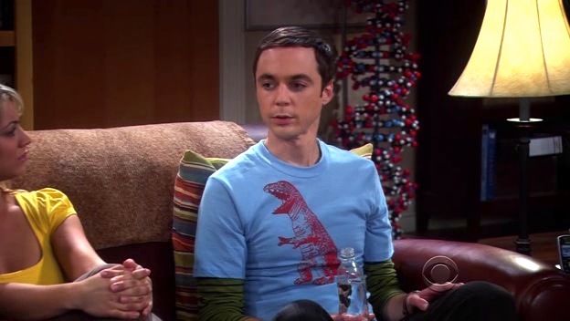 Sheldon's T Rex Shirt - Filmgarb.com